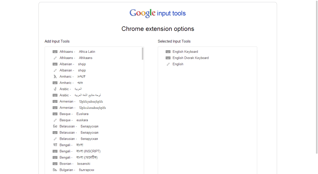 Google Input Tool For Mac